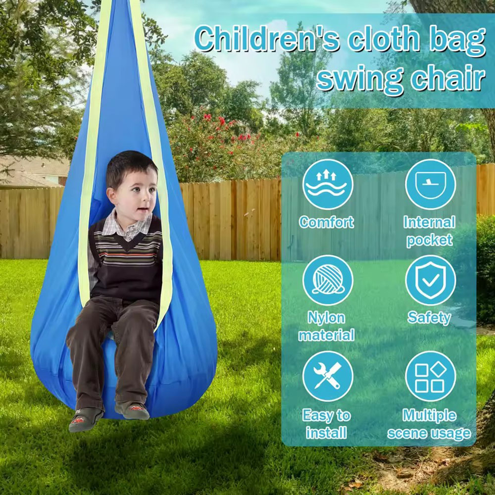 Kids Outdoor Hammock Chair - Cadeira Suspensa Infantil em Nylon com