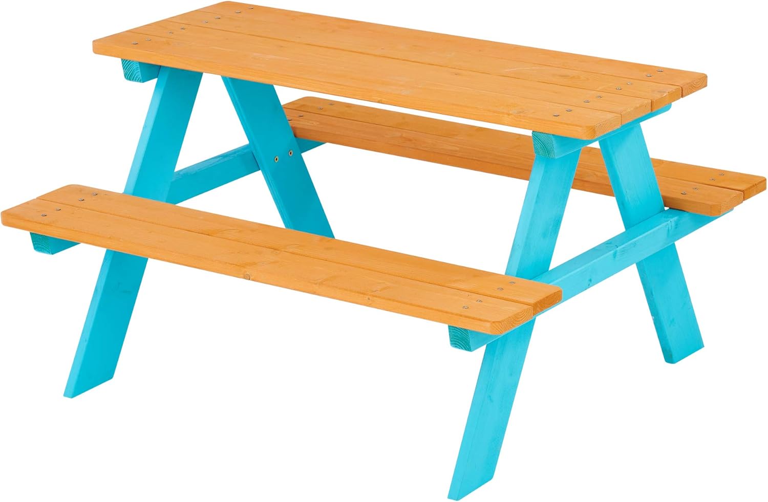 Kids Outdoor Bench Table - Conjunto de mesa e banco de