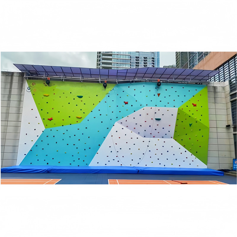 Kids Outdoor Trampoline - Parede de Escalada Infantil de Boa