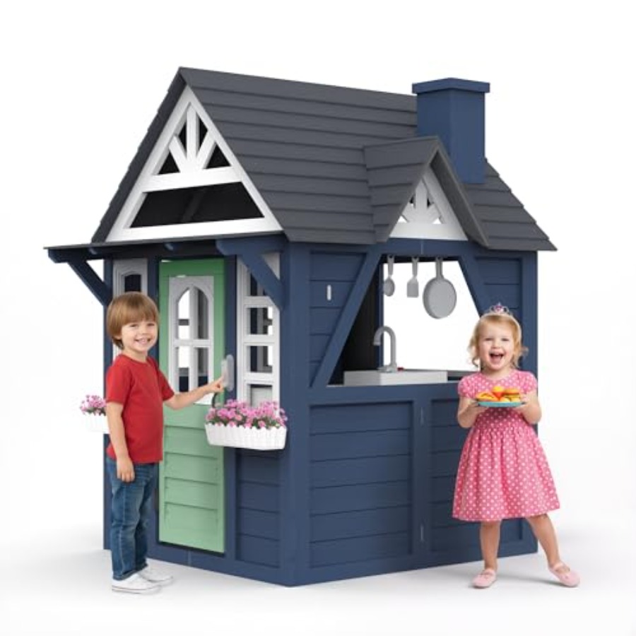 Kids Outdoor Sink - Casa de brinquedo infantil para exterior: