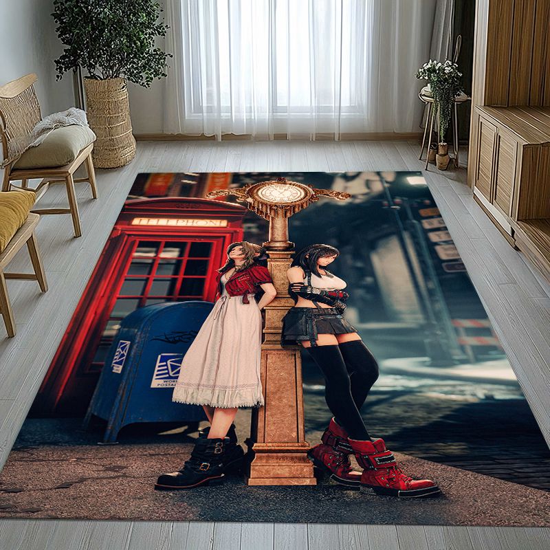 Kids Outdoor Flooring - Tapete Antiderrapante Clássico de Jogos Final