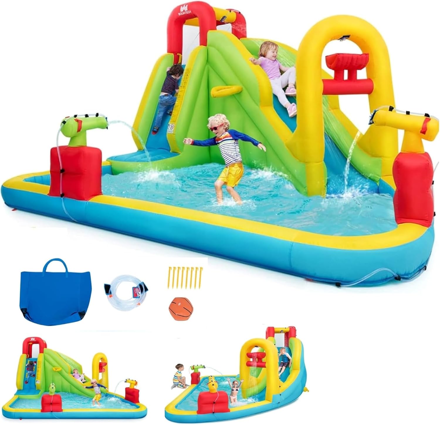 Kids Outdoor Pool - Mega Parque Aquático Inflável para Crianças