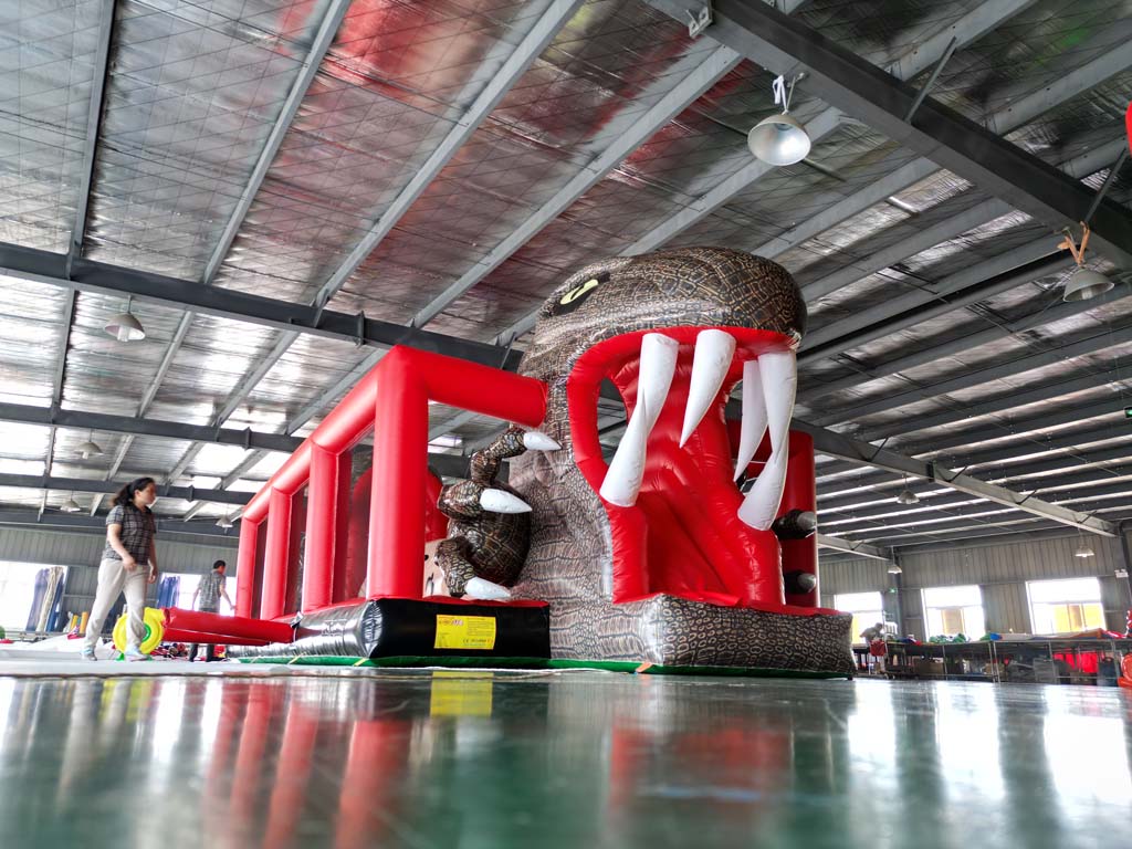 Kids Outdoor Jumping Castle - Pista de Obstáculos Inflável Comercial de