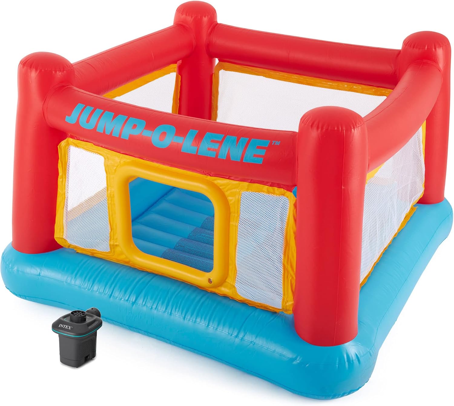 Kids Outdoor Jumping Castle - Castelo Inflável Jump-O-Lene para Crianças, Uso