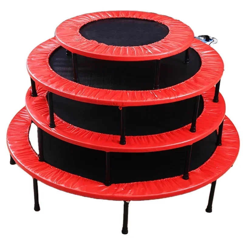 Kids Outdoor Trampoline - Trampolim Redondo Dobrável para Crianças e