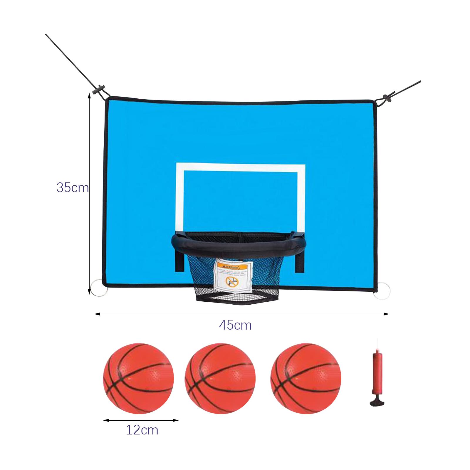Kids Outdoor Trampoline - Aro de Basquete para Trampolim em