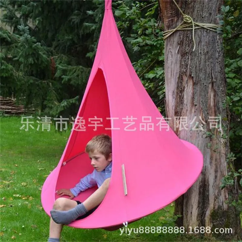 Kids Outdoor Hammock Chair - Cadeira Suspensa de Balanço para Árvore,
