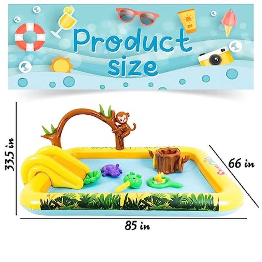 Centro de brincadeiras infláve - Kids Outdoor Pool avaliação e preço