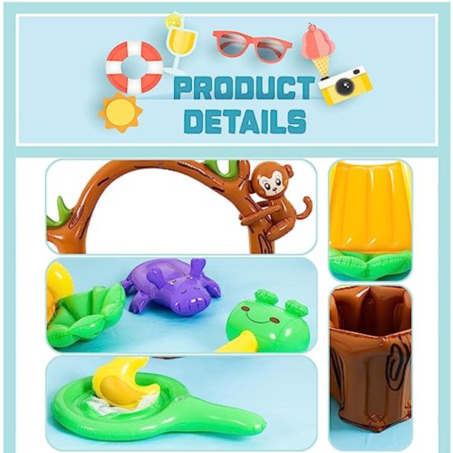 Centro de brincadeiras infláve - Kids Outdoor Pool avaliação e preço
