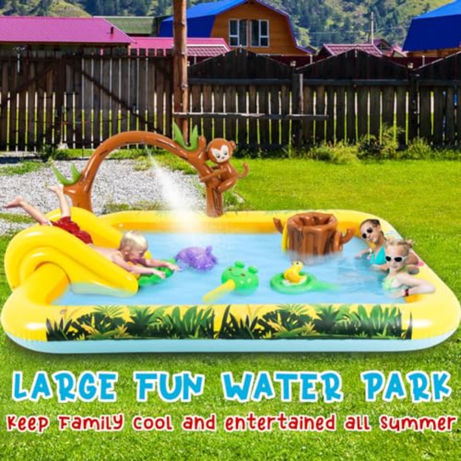 Centro de brincadeiras infláve - Kids Outdoor Pool avaliação e preço
