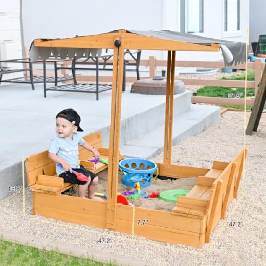 Mesa de areia para crianças de - Kids Outdoor Bench Table avaliação e preço