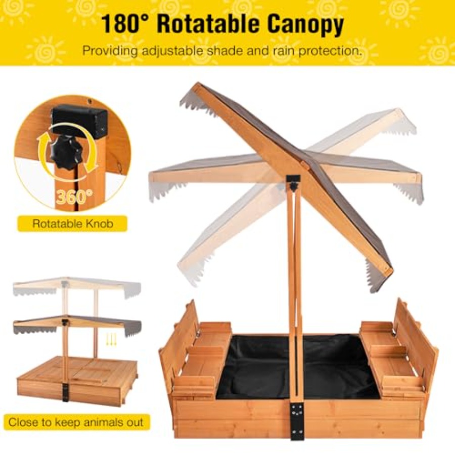 Mesa de areia para crianças de - Kids Outdoor Bench Table avaliação e preço