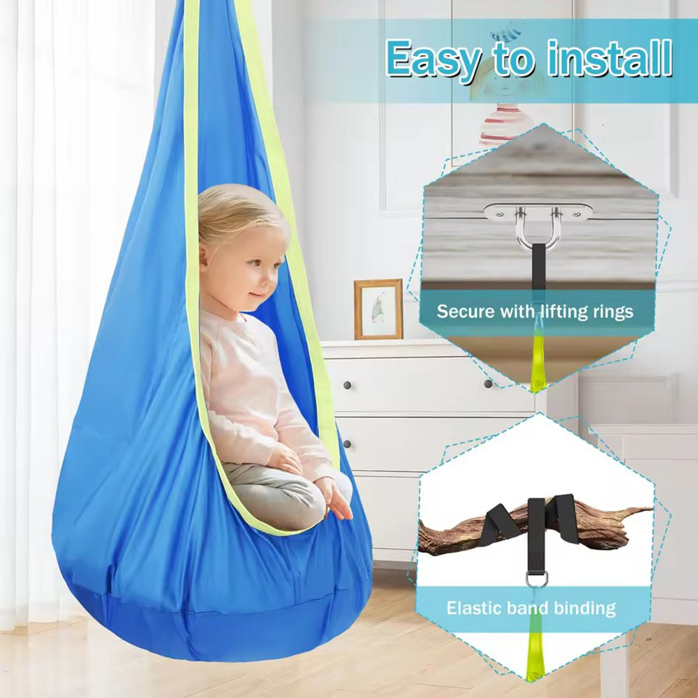 Cadeira Suspensa Infantil em N - Kids Outdoor Hammock Chair avaliação e preço