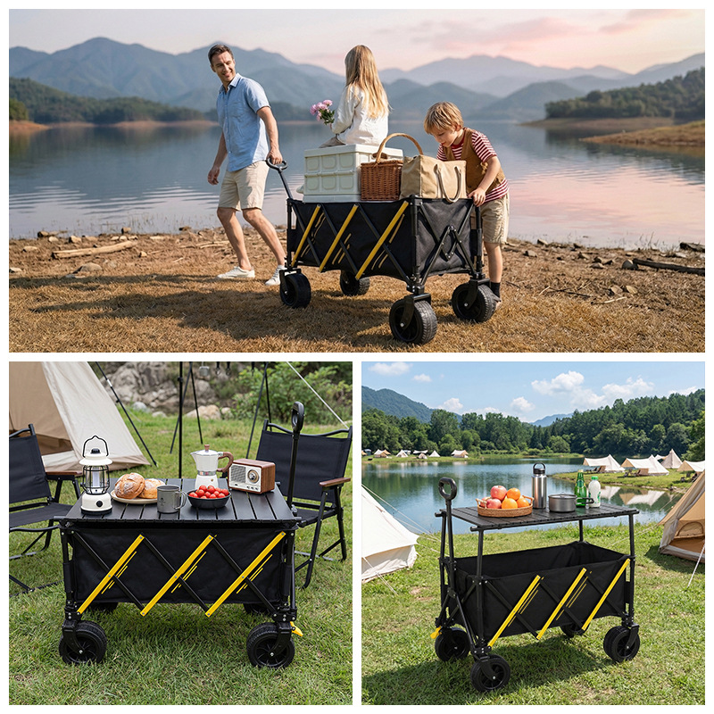 Carrinho de Camping Multifunci - Kids Outdoor Bench Table avaliação e preço