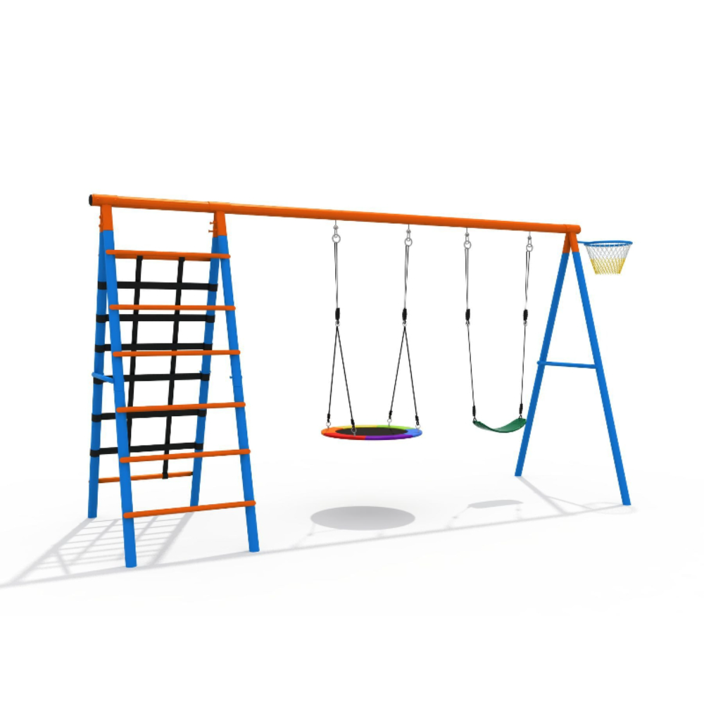 Conjunto de Balanço, Escorrega - Kids Outdoor Swing Set With Slide avaliação e preço