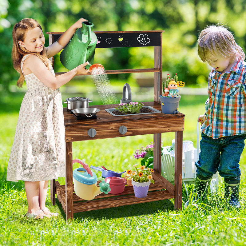 Cozinha de Lama para Crianças  - Kids Outdoor Sink avaliação e preço