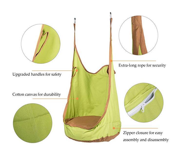 Ao ar livre casual adulto cria - Kids Outdoor Hammock Chair avaliação e preço