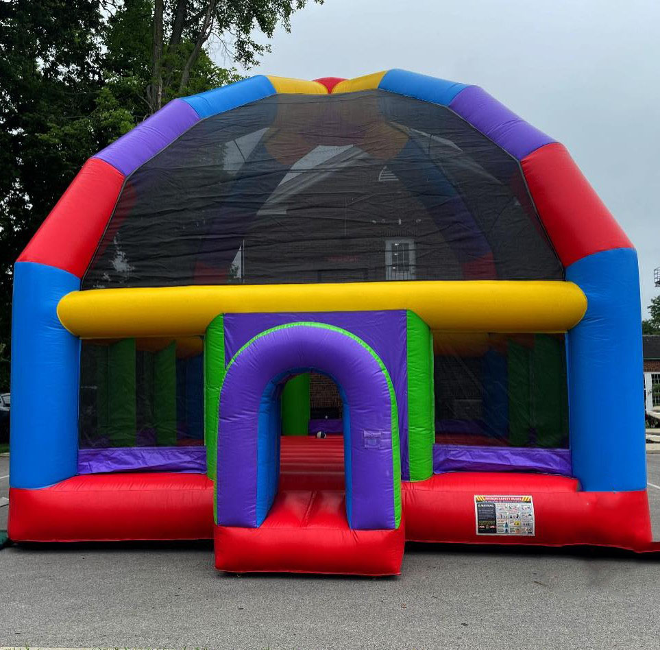 Castelo Inflável Grande para C - Kids Outdoor Jumping Castle avaliação e preço