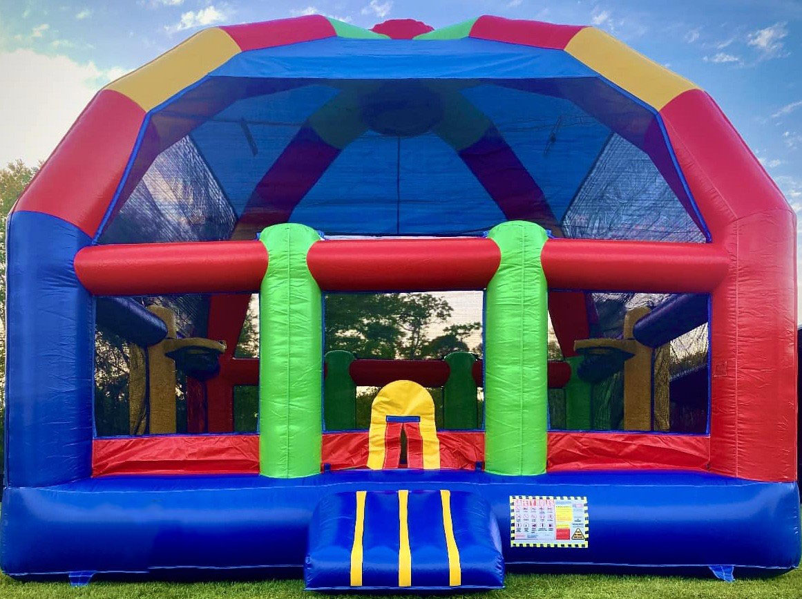 Castelo Inflável Grande para C - Kids Outdoor Jumping Castle avaliação e preço