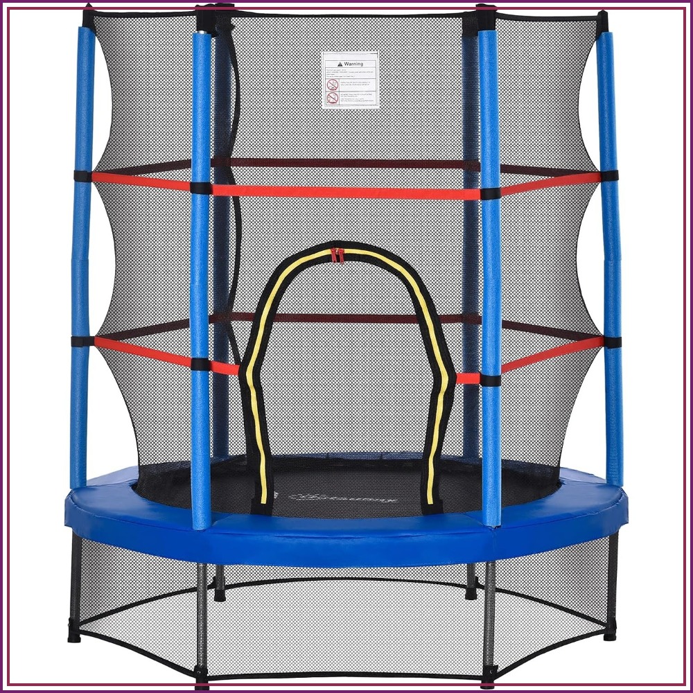 Mini Trampolim de 55 polegadas - Kids Outdoor Trampoline avaliação e preço