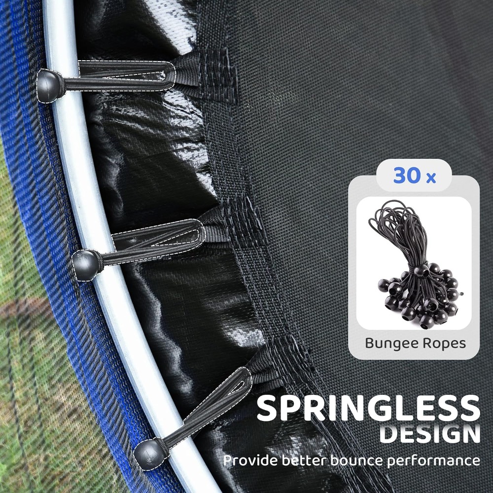 Mini Trampolim de 55 polegadas - Kids Outdoor Trampoline avaliação e preço