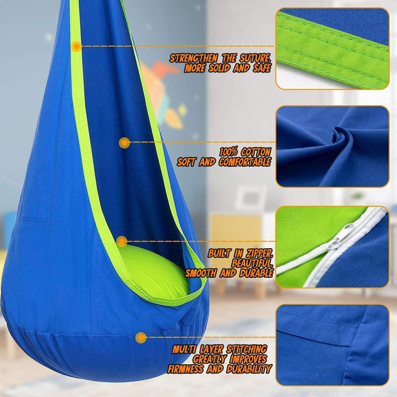 Cadeira Suspensa Infantil Tipo - Kids Outdoor Hammock Chair avaliação e preço