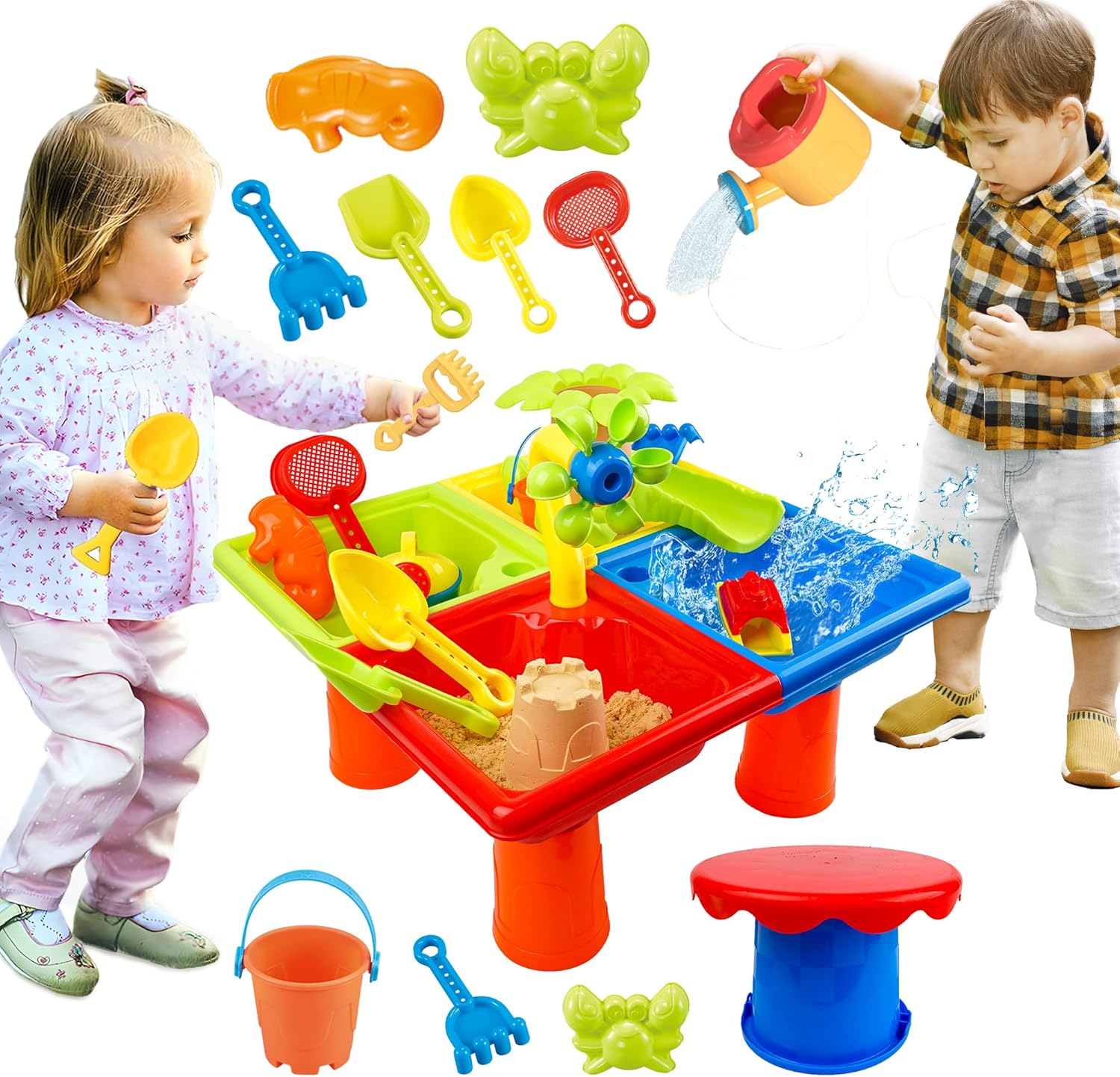 25 pçs mesa de água de verão p - Kids Outdoor Pool avaliação e preço