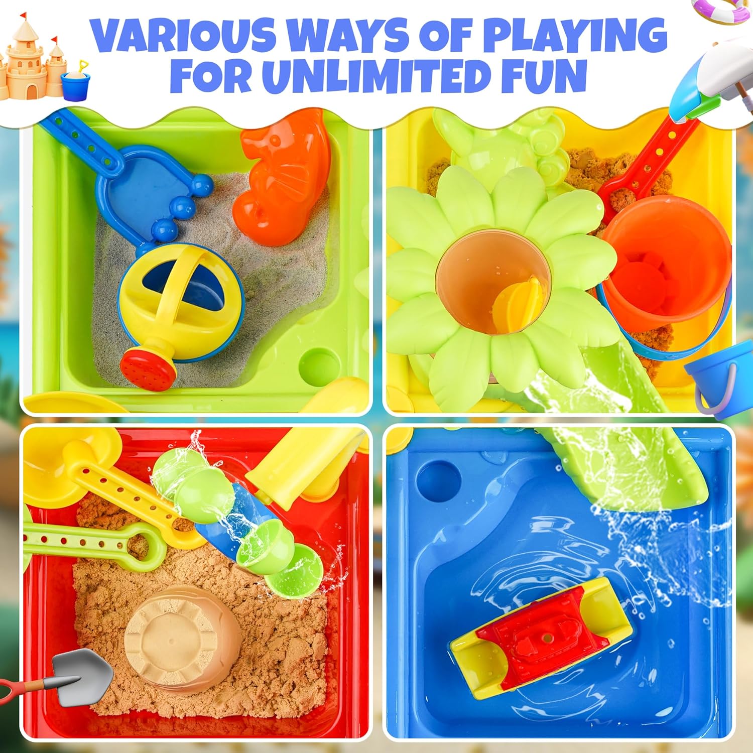 25 pçs mesa de água de verão p - Kids Outdoor Pool avaliação e preço