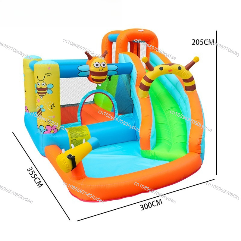 Castelo Inflável com Escorrega - Kids Outdoor Jumping Castle avaliação e preço