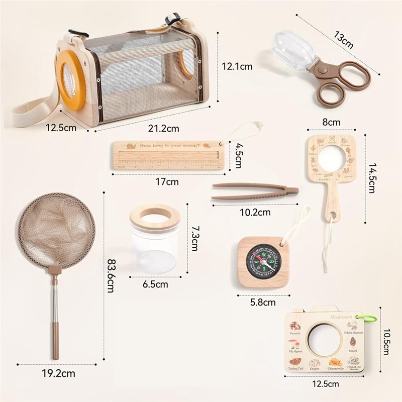 Kit de Captura de Insetos X18A - Bug Catching Kit avaliação e preço