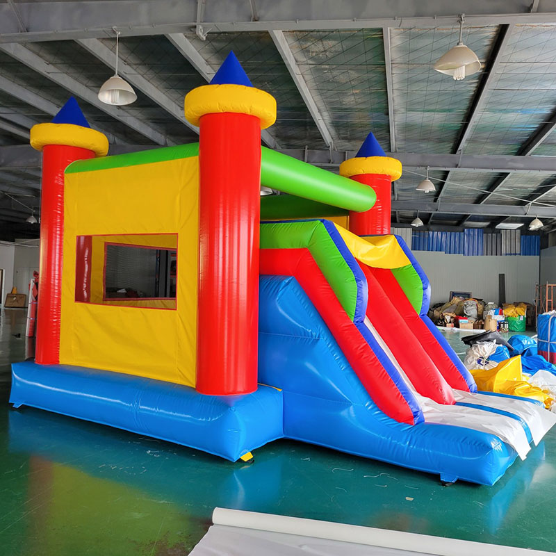 Casa de salto com slide, caste - Kids Outdoor Jumping Castle avaliação e preço