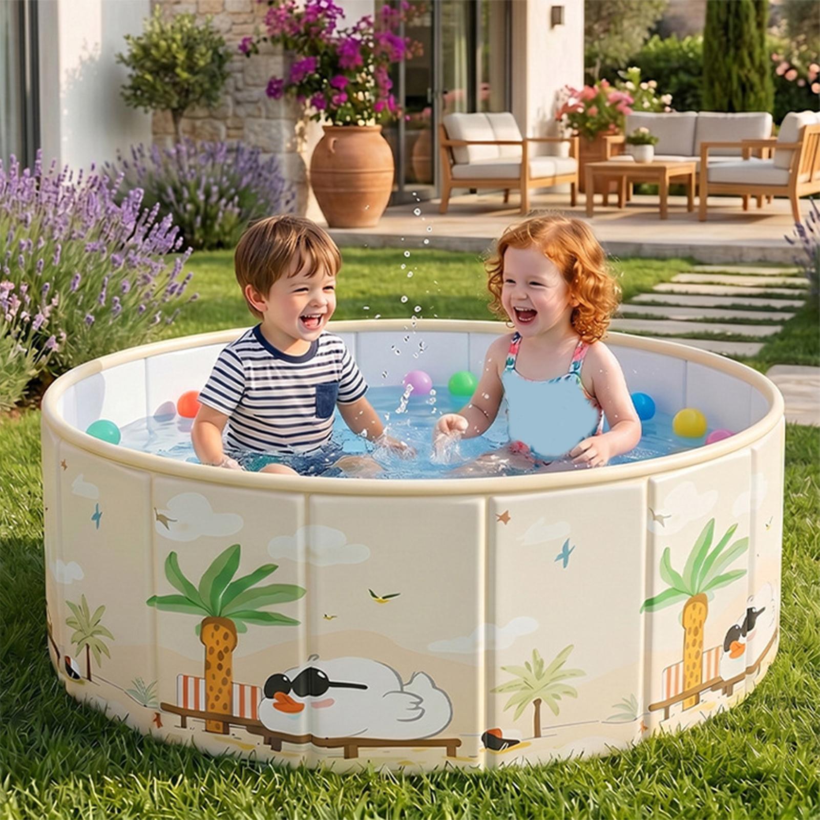 Piscina Dobrável Reforçada par - Kids Outdoor Pool avaliação e preço