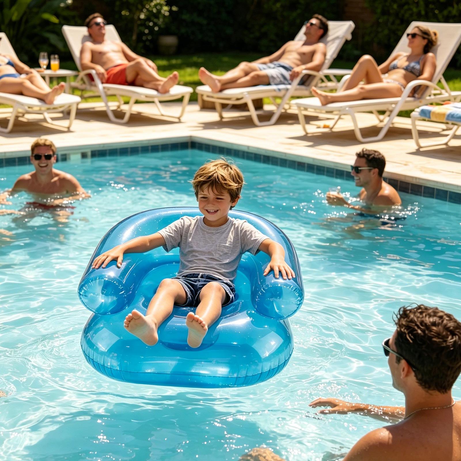 Cadeira inflável para crianças - Kids Outdoor Pool avaliação e preço