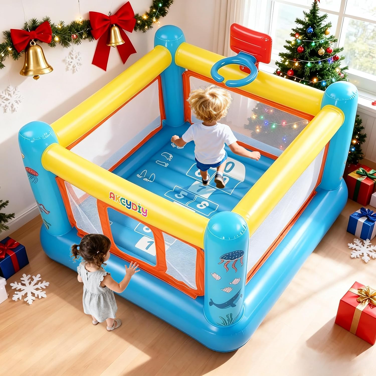Castelo Inflável, Casa de Pula - Kids Outdoor Jumping Castle avaliação e preço