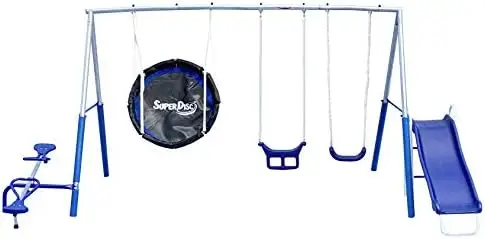 Free N Swing - Conjunto de Bal - Kids Outdoor Swing Set With Slide avaliação e preço