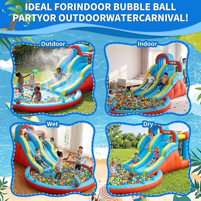 Parque Aquático Inflável 8 em  - Kids Outdoor Pool avaliação e preço