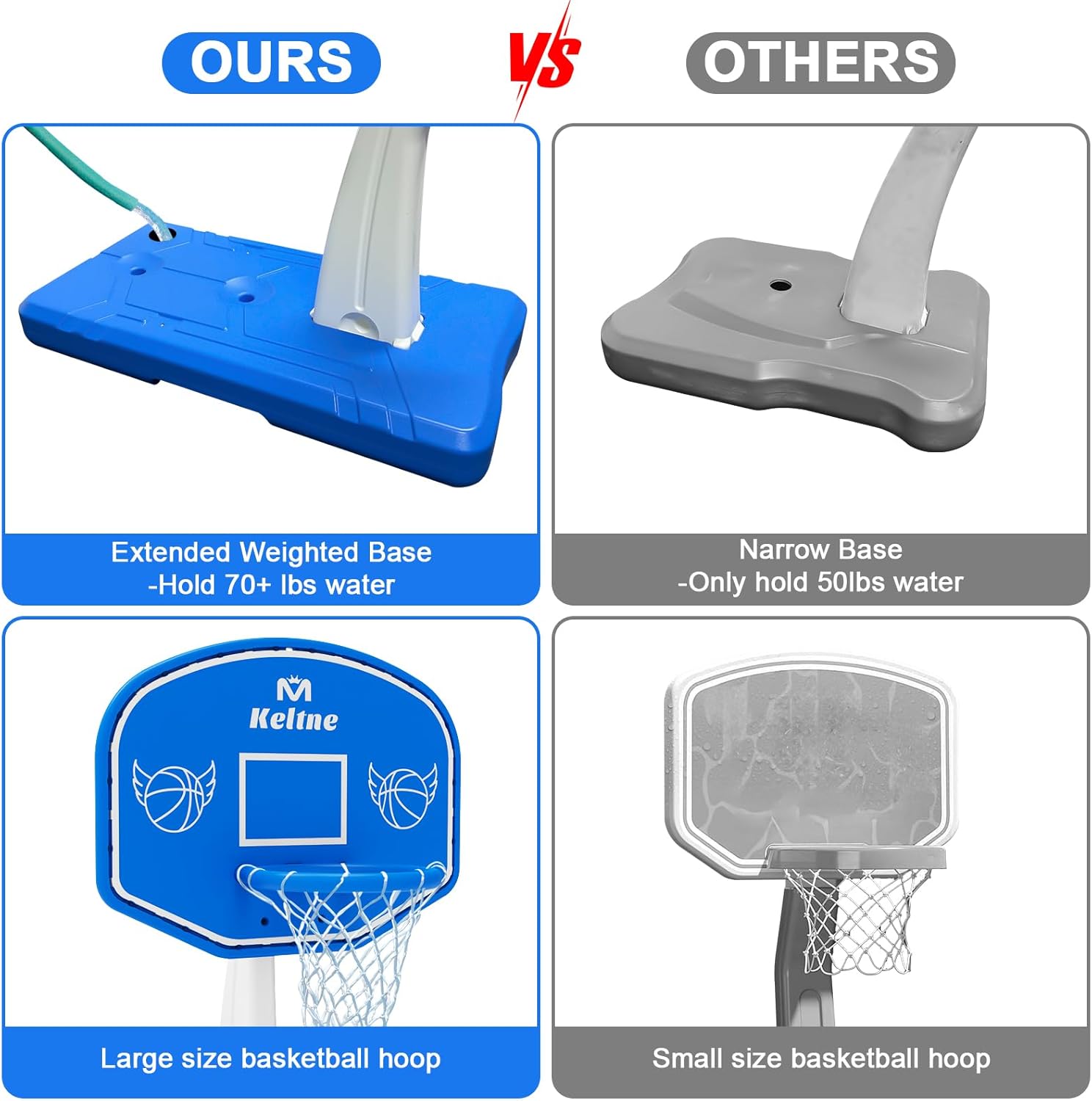 Aro de Basquete Grande para Pi - Kids Outdoor Pool avaliação e preço