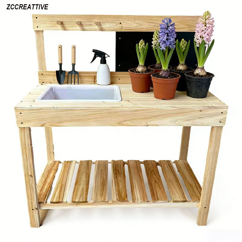 Bancada de Jardinagem Infantil - Kids Outdoor Bench Table avaliação e preço