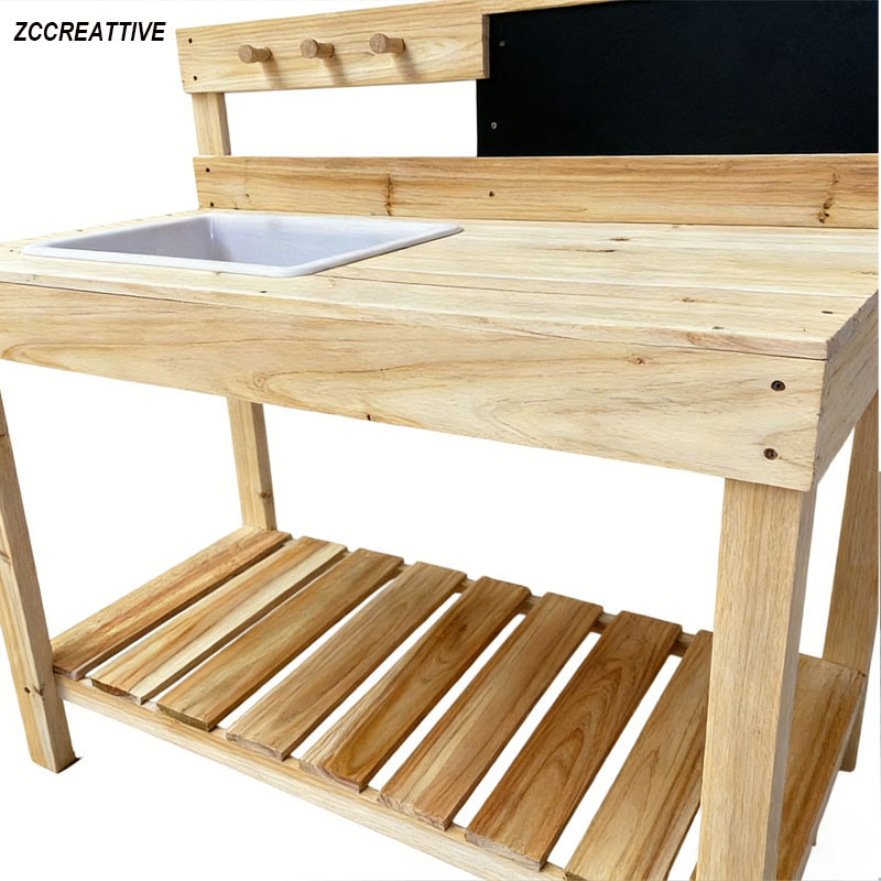 Bancada de Jardinagem Infantil - Kids Outdoor Bench Table avaliação e preço