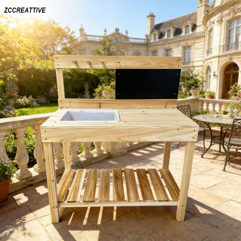 Bancada de Jardinagem Infantil - Kids Outdoor Bench Table avaliação e preço