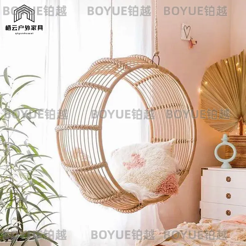 Cadeira de Balanço de Rattan p - Kids Outdoor Hammock Chair avaliação e preço