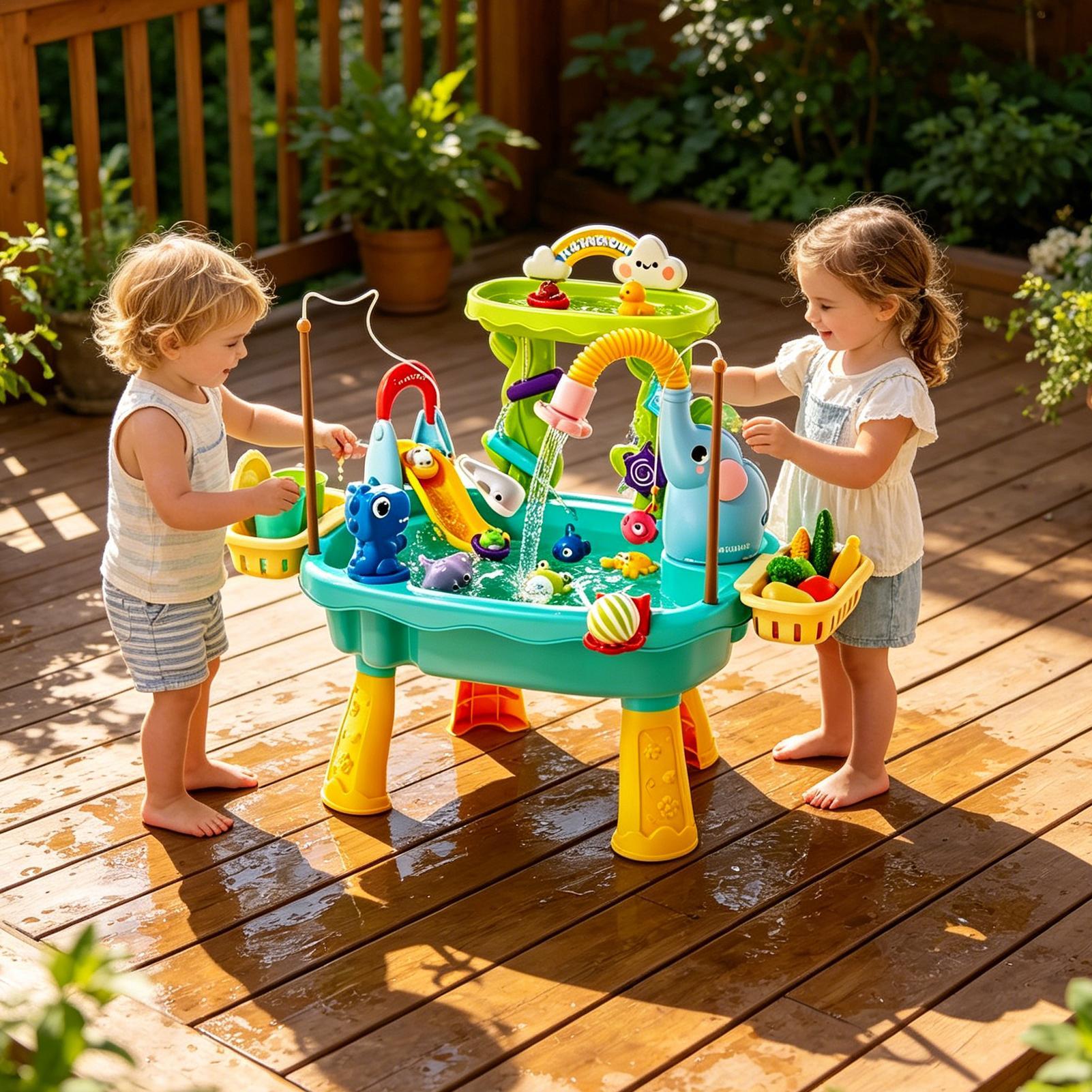 Mesa de Água para Crianças Apr - Kids Outdoor Sink avaliação e preço