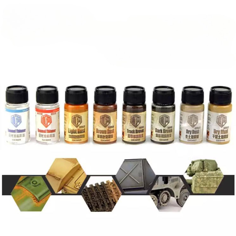 40ml/garrafa modelo ferrugem p - Tamiya Model Paint Set avaliação e preço