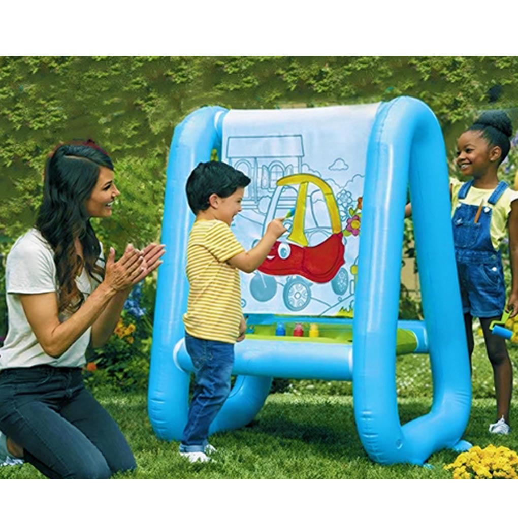 Cavalete vertical para criança - Kids Outdoor Easel avaliação e preço