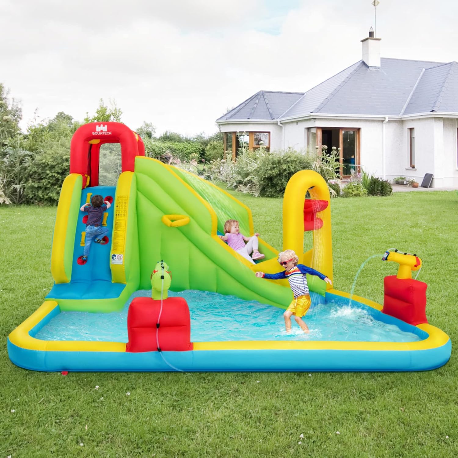 Mega Parque Aquático Inflável  - Kids Outdoor Pool avaliação e preço