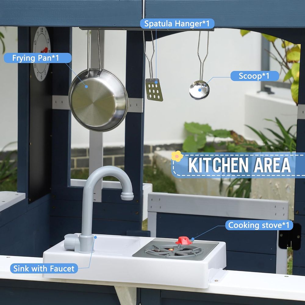 Casa de Brincar Infantil Jevol - Kids Outdoor Sink avaliação e preço