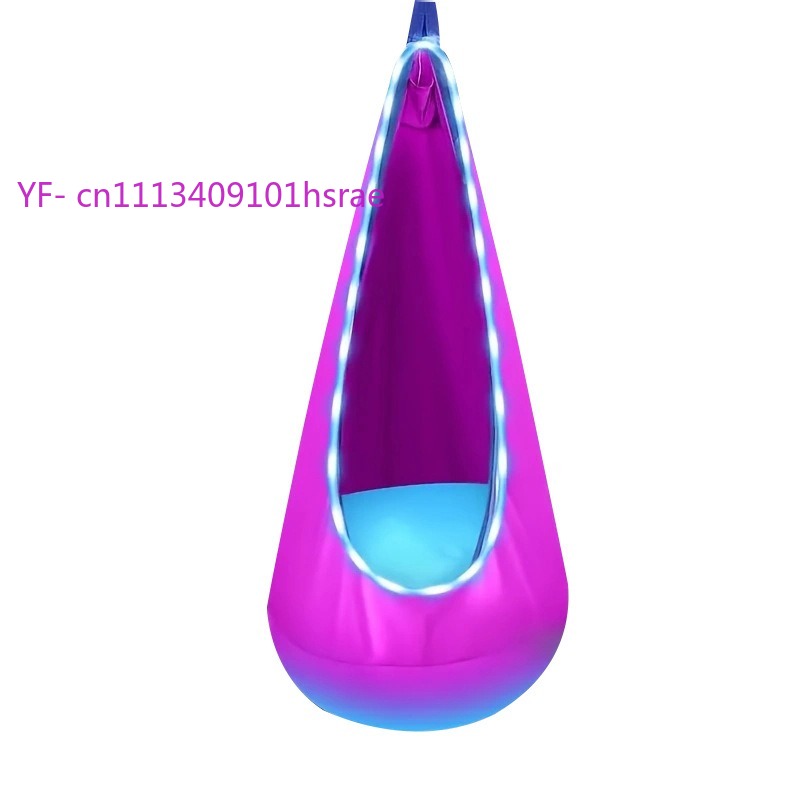 Cadeira Suspensa Inflável LED  - Kids Outdoor Hammock Chair avaliação e preço