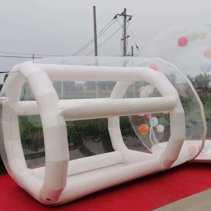 Castelo Inflável Branco de PVC - Kids Outdoor Jumping Castle avaliação e preço