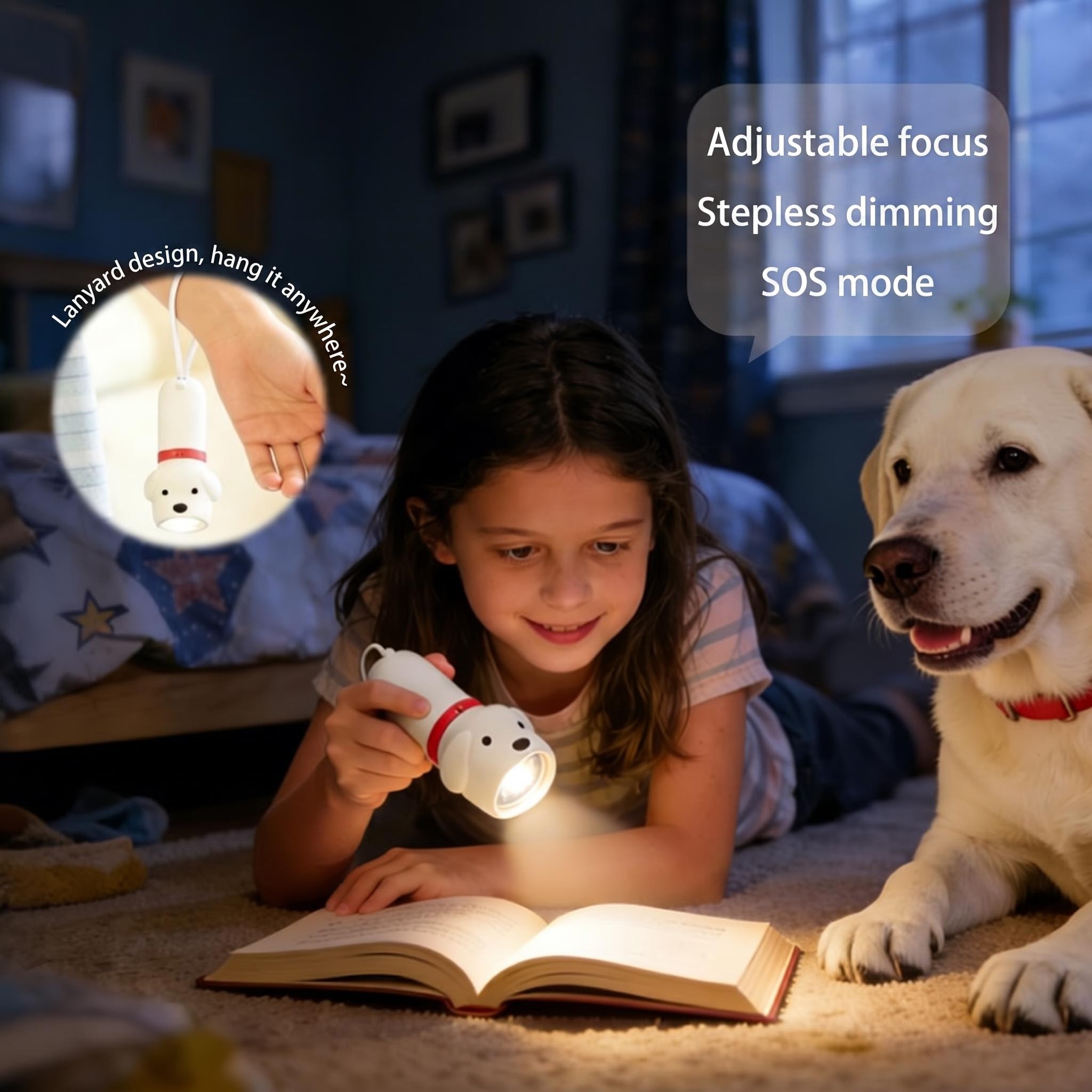 Nova Lanterna de Silicone para - Kids Outdoor Movie Night avaliação e preço