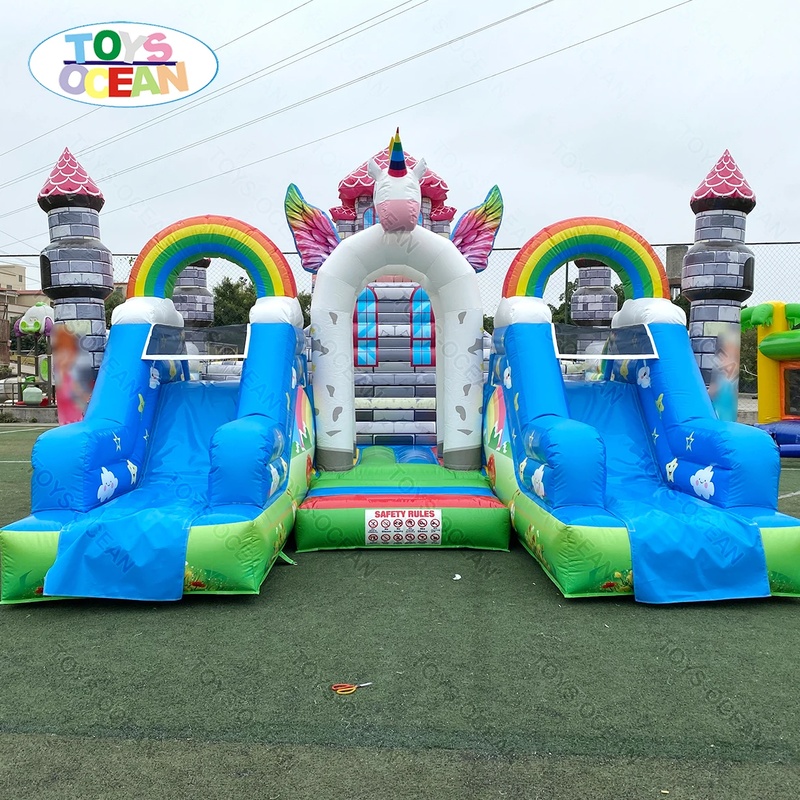 Castelo Inflável Personalizado - Kids Outdoor Jumping Castle avaliação e preço